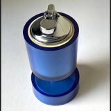 Vintage SAROME Japan Table lighter in Blue Plastic