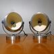 Pair of wall lamps eyes ball 1970.