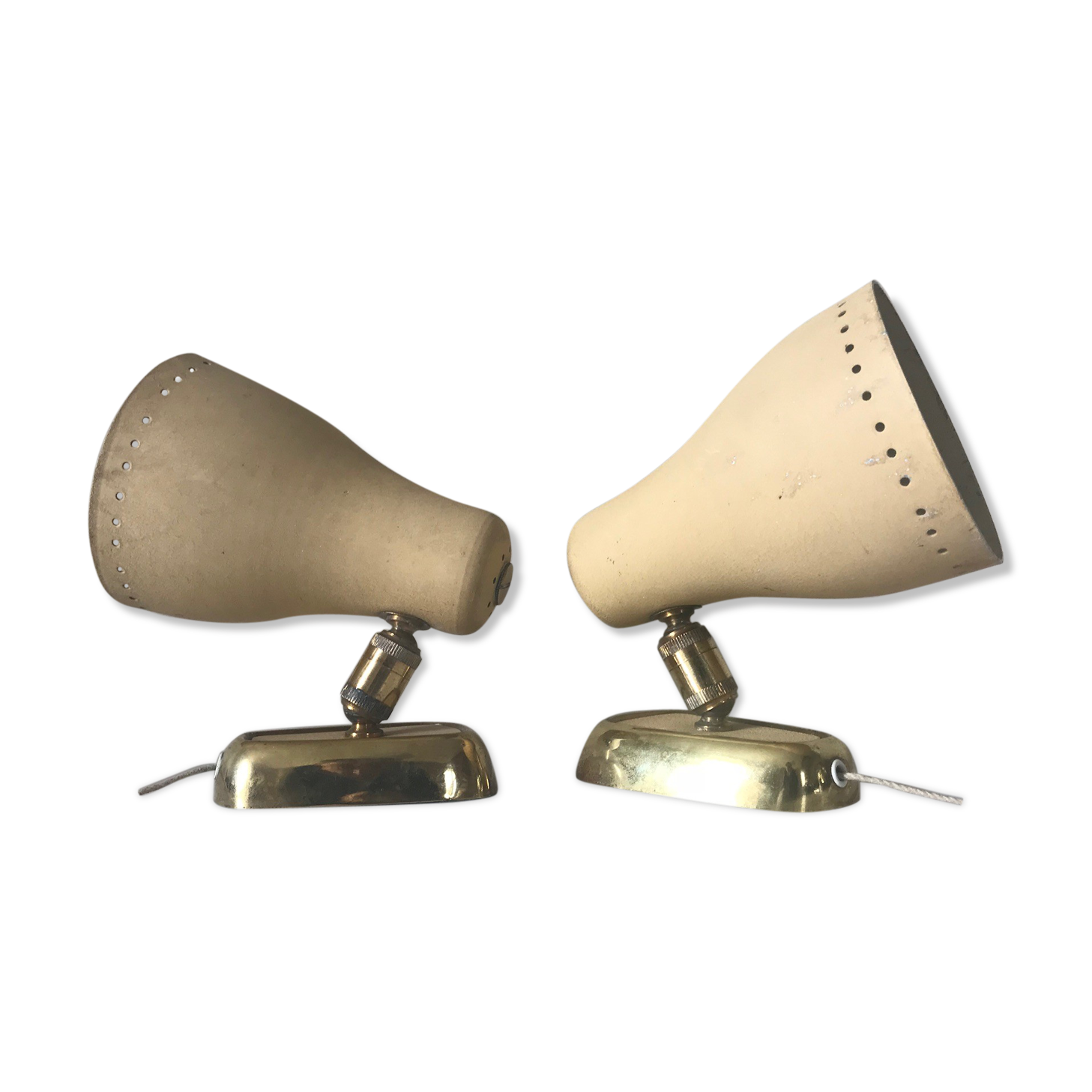 Pair of wall sconces 1960