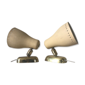 Pair of wall sconces 1960