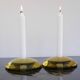 Glass candleholders by Anne Nilsson for Kosta, 2000s, set of 2