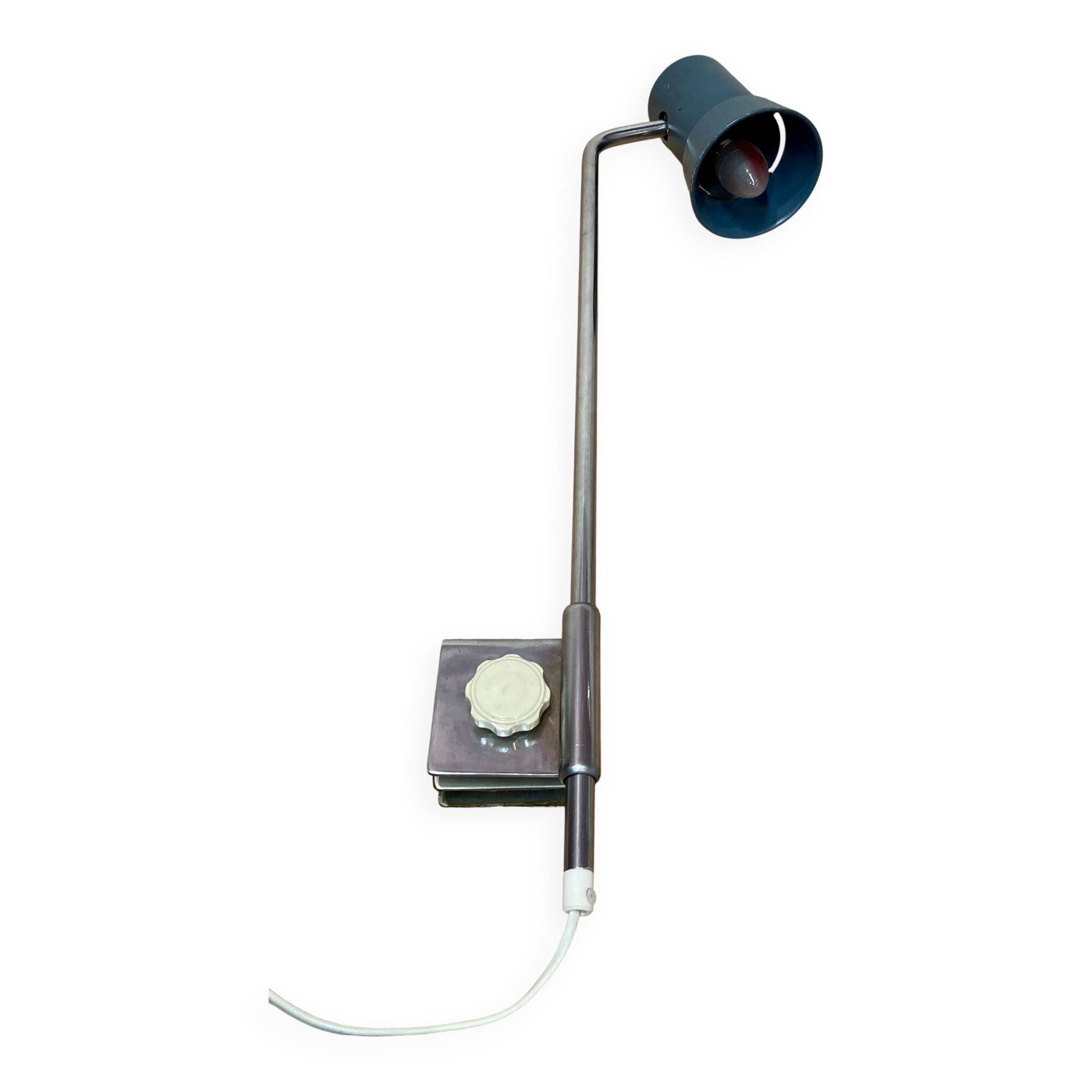Grande lampe industrielle modulable 1950.