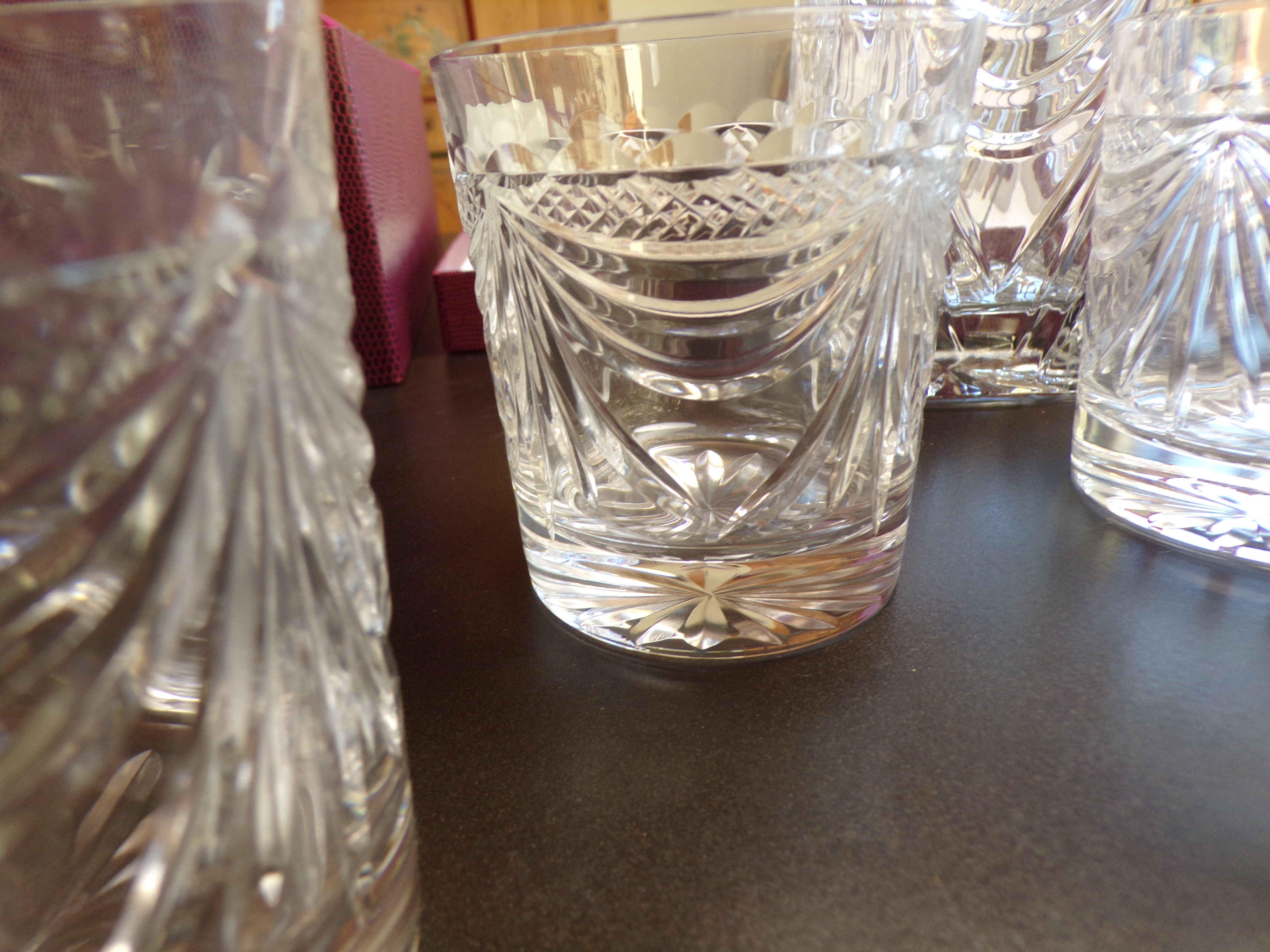 Crystal whisky service Artisanat de Lorraine