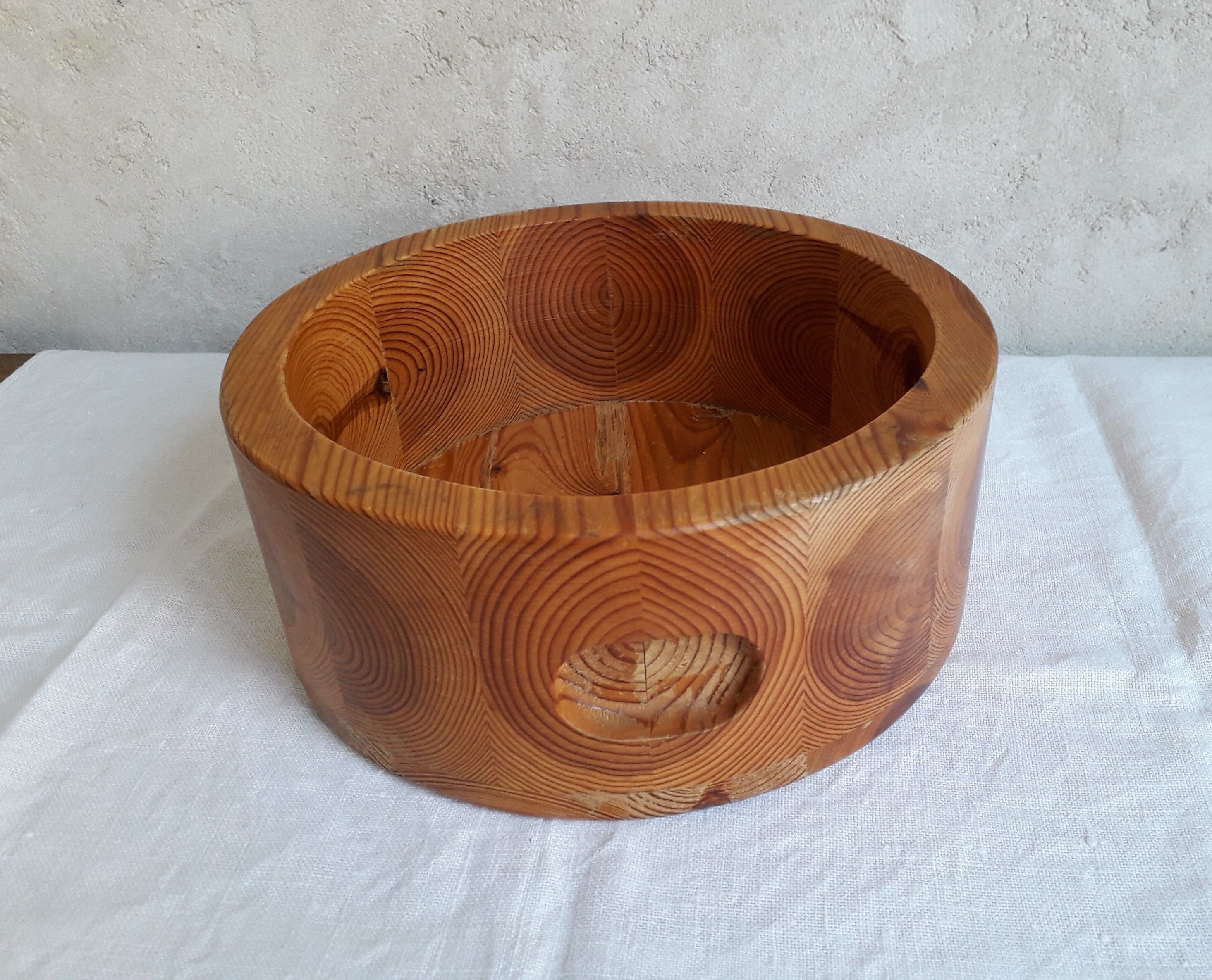 Pine bowl Stig Johnsson Sweden