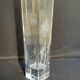 Cristallerie de Vannes le Châtel - Vannes Cristal France - Square vase - Cut crystal