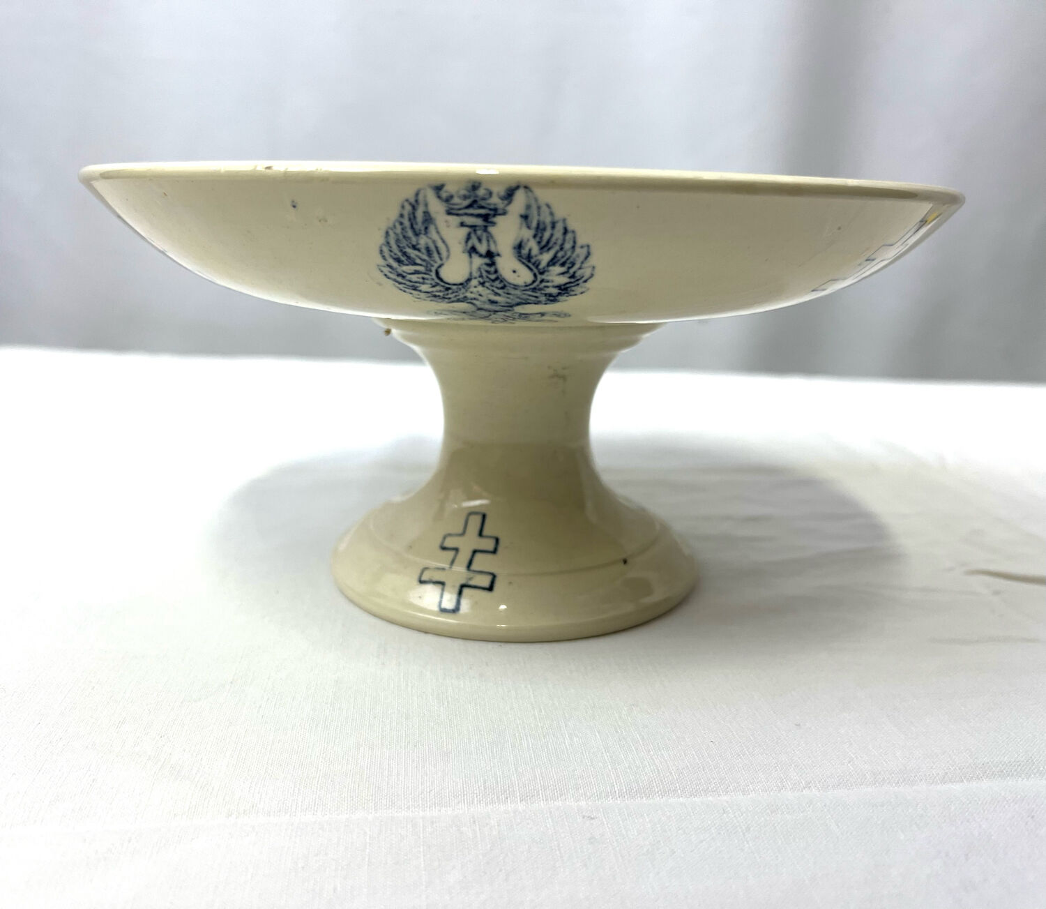Standing Cup Luneville thistle and cross of Lorraine