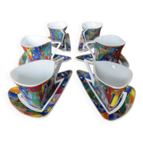 Galion "So French" coffee service, new in its box