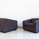 Vintage Geometric Armchairs By Zfm, Poland, 1970s, Set Of 2