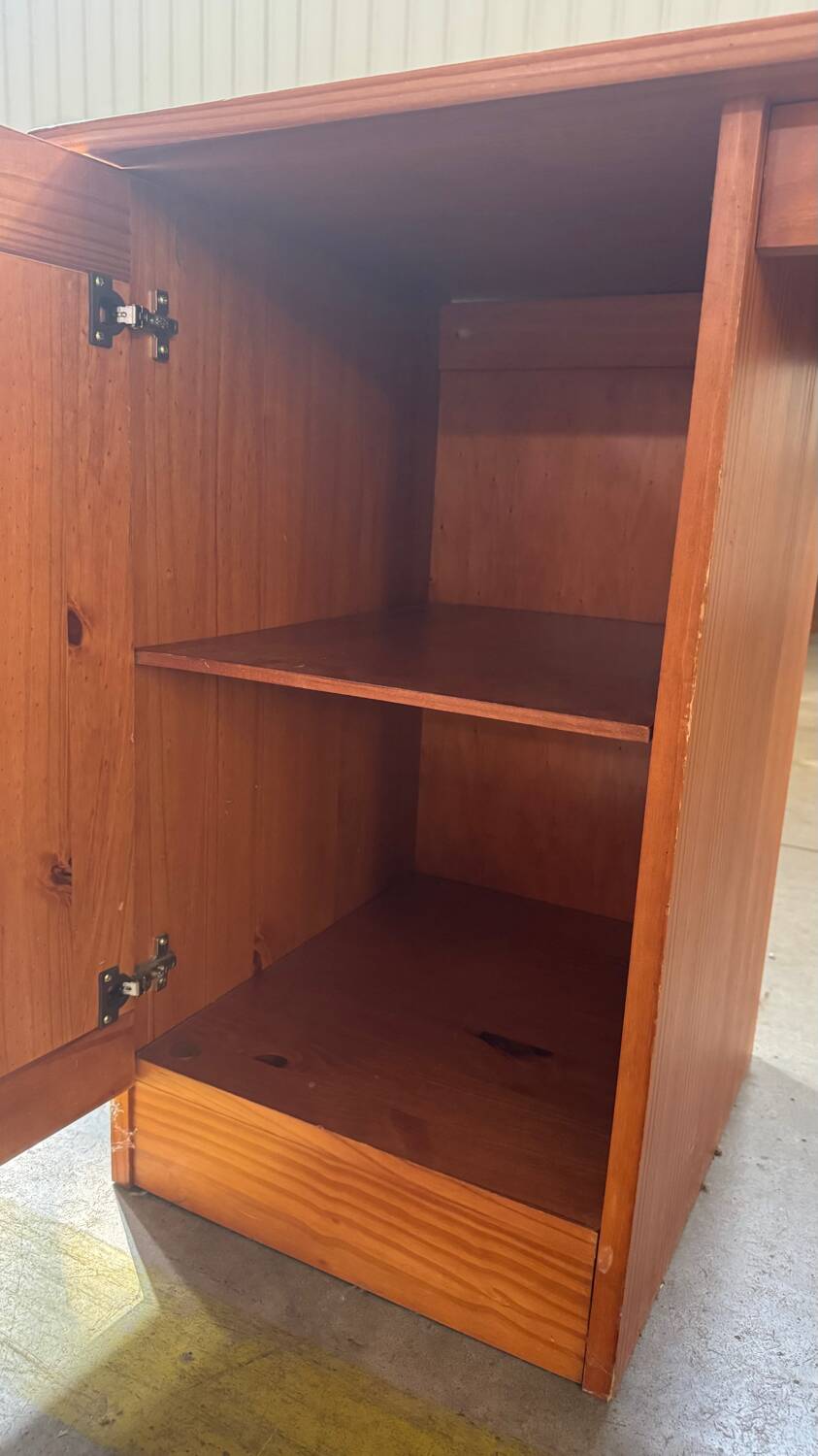 Vintage solid wood desk