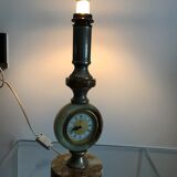 Onyx lamp with Ritz alarm clock