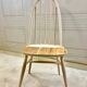 Renovated vintage Ercol Quaker chairs – cream white shade