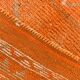 Beige & Orange Vintage Runner Rug, 83x383Cm