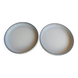 Set of 2 Vintage ceramic coasters