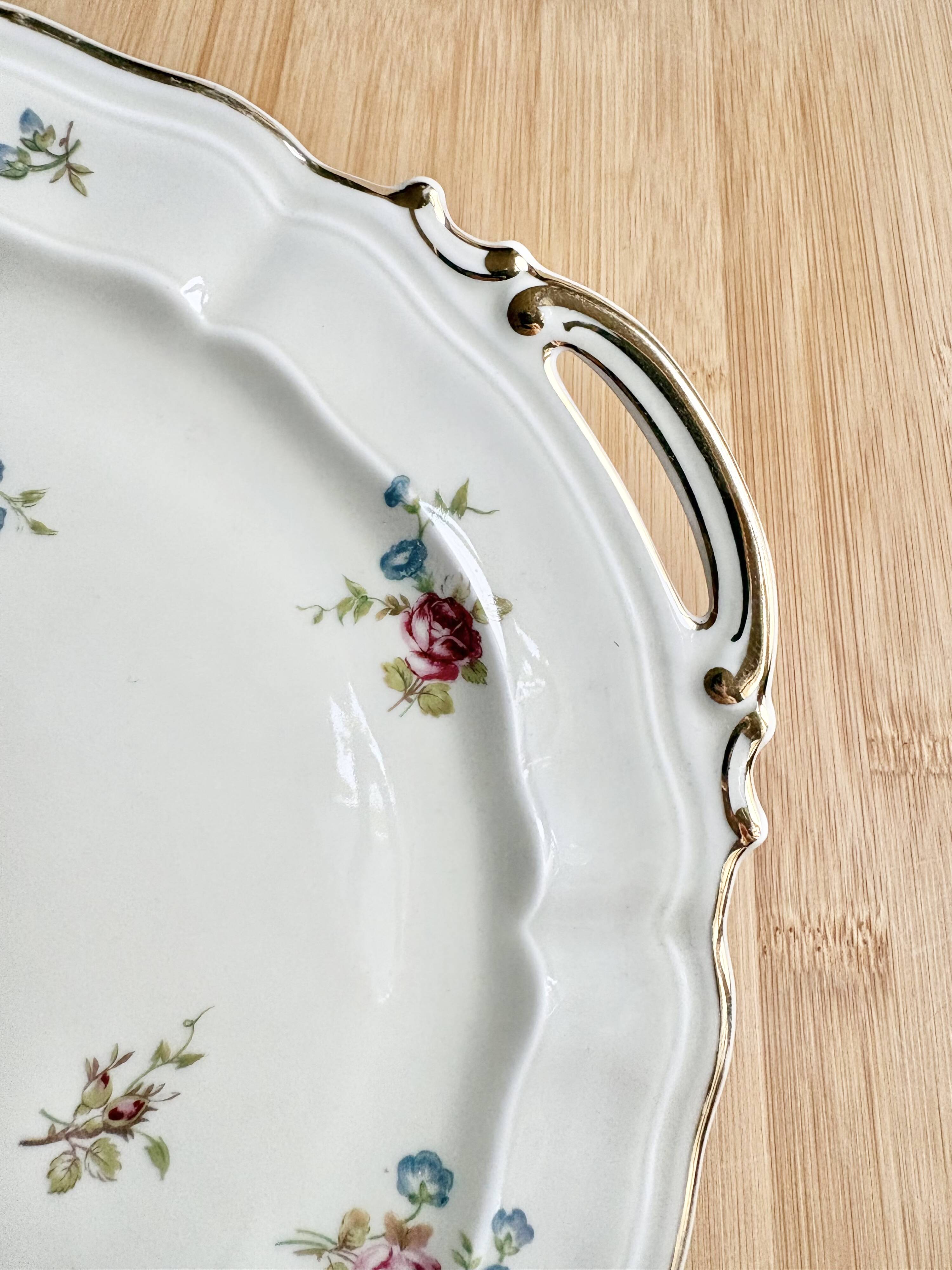 Service à dessert Bernardaud Porcelaine fine