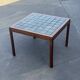 Vintage Teak Coffee Table with Stone Top - Danish Design Years