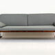 Bauhaus tubular chromed steel sofa from Hynek Gottwald, 1930s