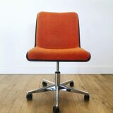 Office armchair Eurosit orange fabric