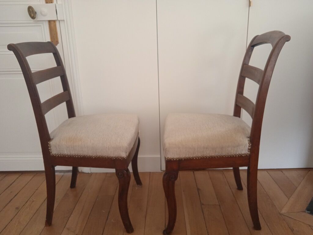 Pair of Restoration style chairs