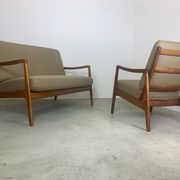 Ole Wanscher sofa & easy chair model FD109 for France & Søn, Denmark, 1960s