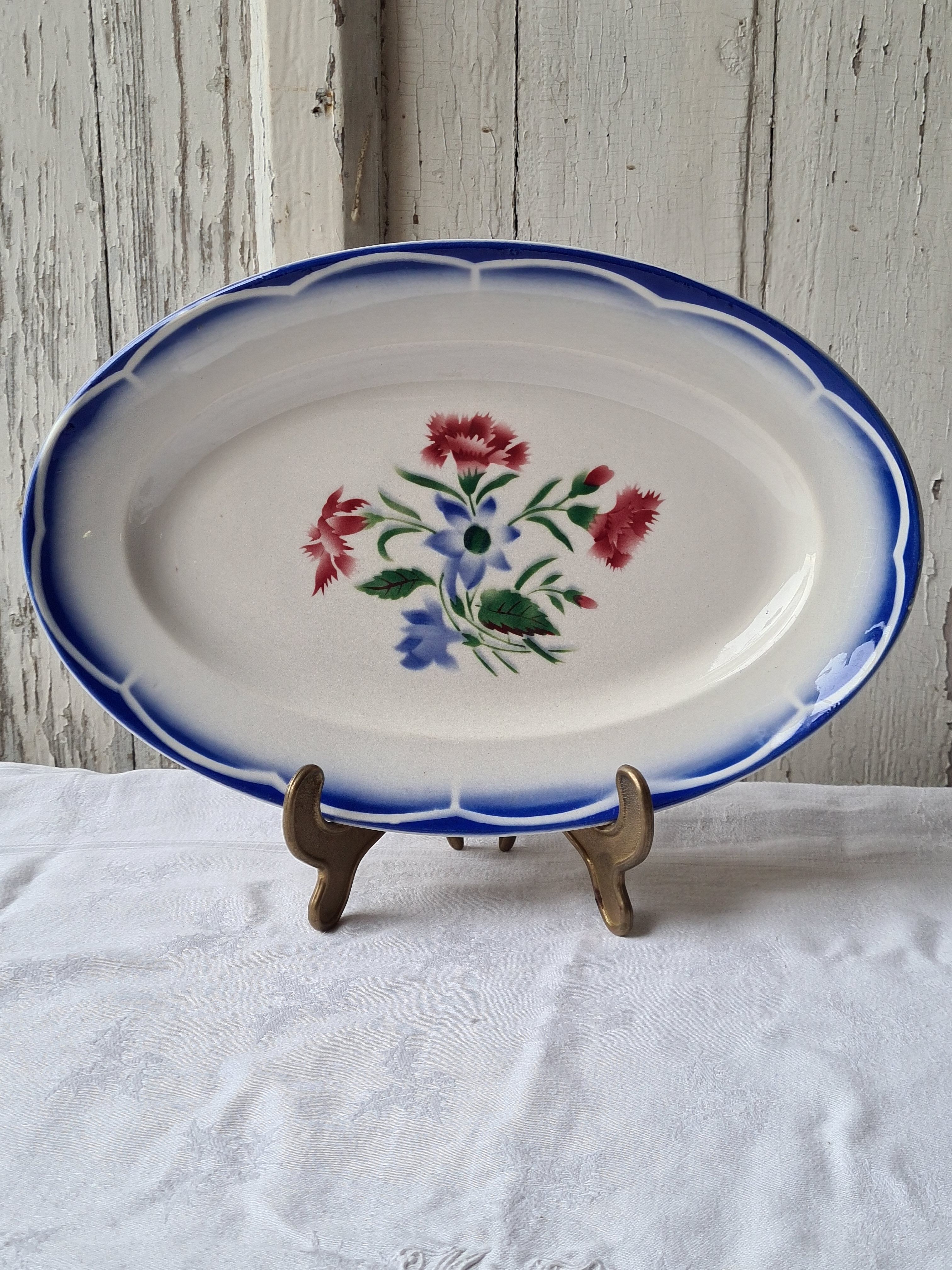 Digoin Sarreguemines service Elorn Oval serving dish