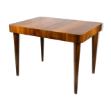 Walnut folding dining table by Jindrich Halabala for UP Zavody, 1940s