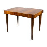 Walnut folding dining table by Jindrich Halabala for UP Zavody, 1940s