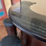 Art Deco Half Moon Bar
