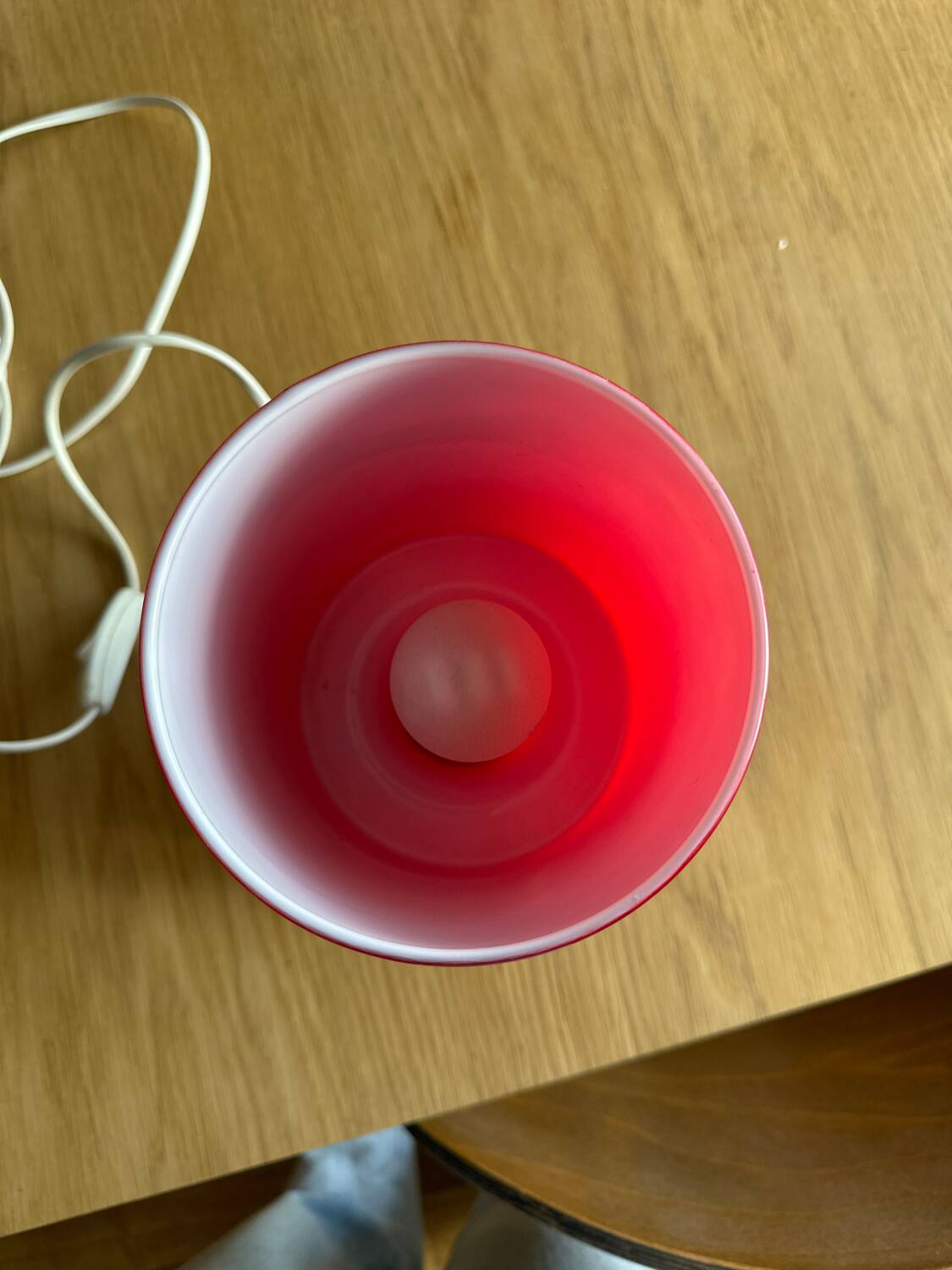 IKEA Lykta glass lamp (1990s)