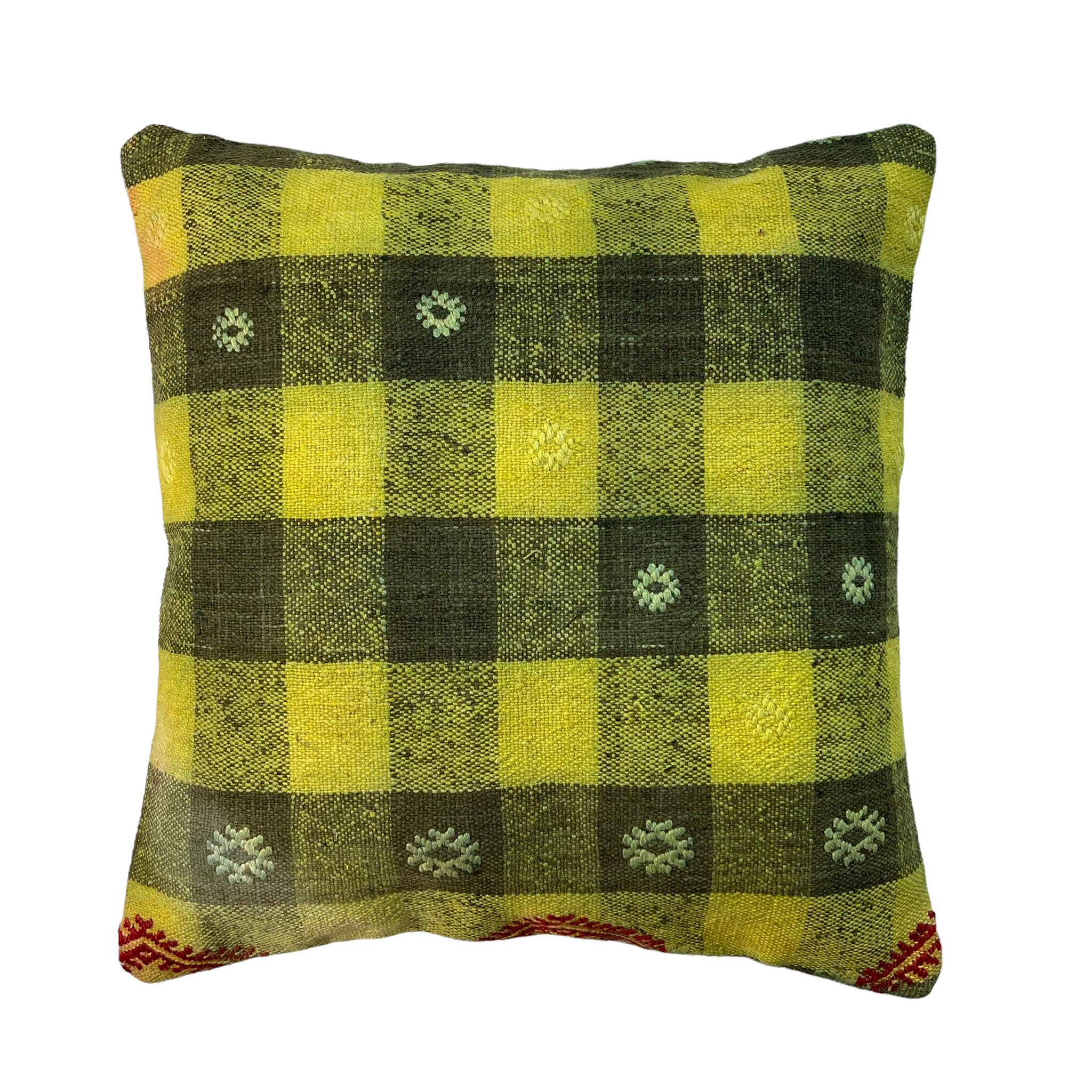 Turkish  kilim cushion cover , 45 x 45 cm