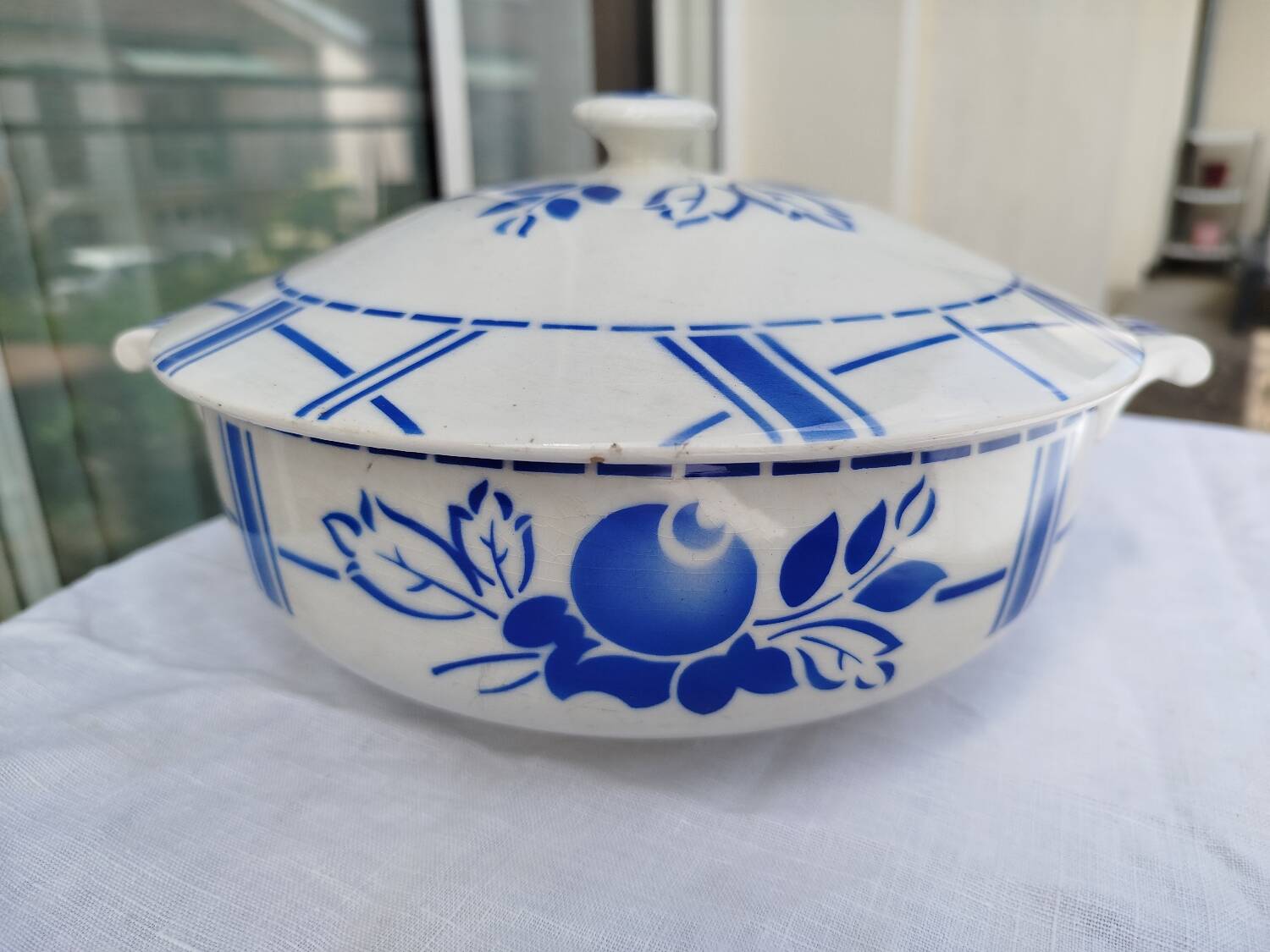 Gien Floral Soup Tureen