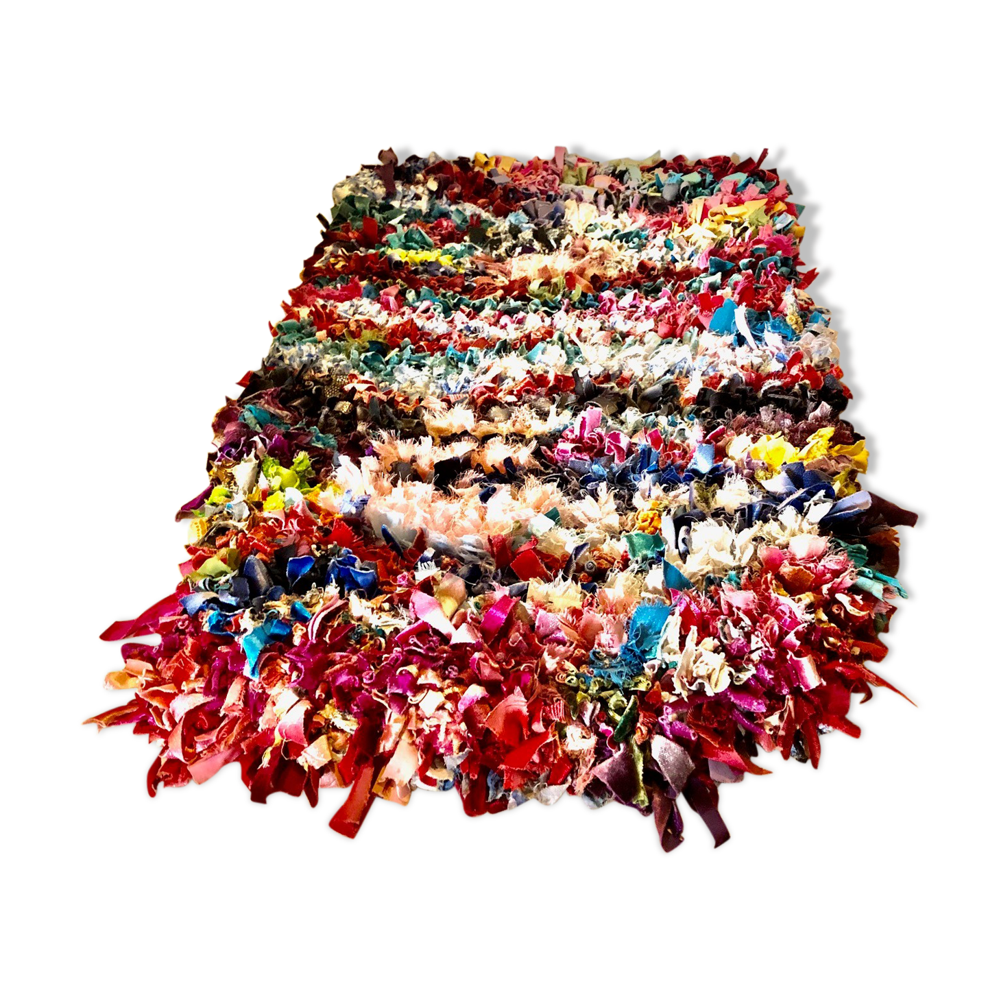 Multi-coloured berbere carpet