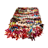 Tapis berbere  boucherouite multi couleurs