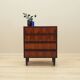 Commode en palissandre, design danois, années 1970, fabricant : Omann Jun