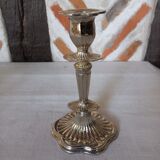 Candlestick candlestick silver metal