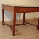 Table en cerisier solide extensible 1920 Italie méridionale