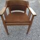 Vintage oak office chair