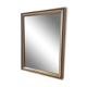 Varnished wooden mirror to install or hang