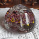 Cut crystal paperweight sulphide