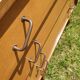Compass feet chest of drawers