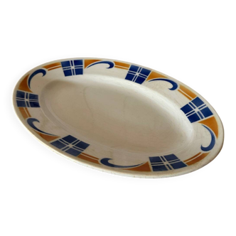 Oval dish Moulin des Loups