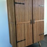 Wardrobe rattan design 60s