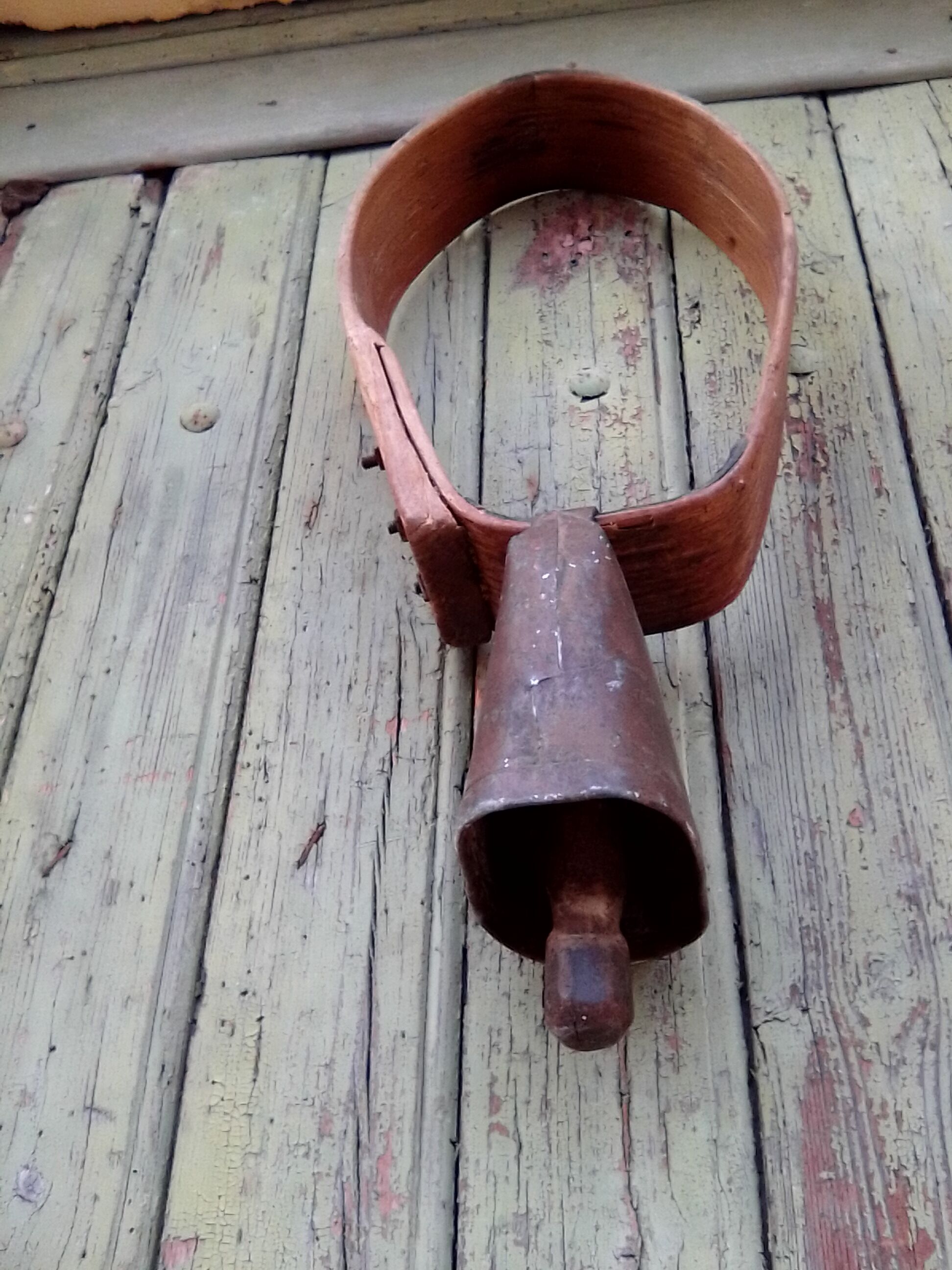 Necklace and cowbell