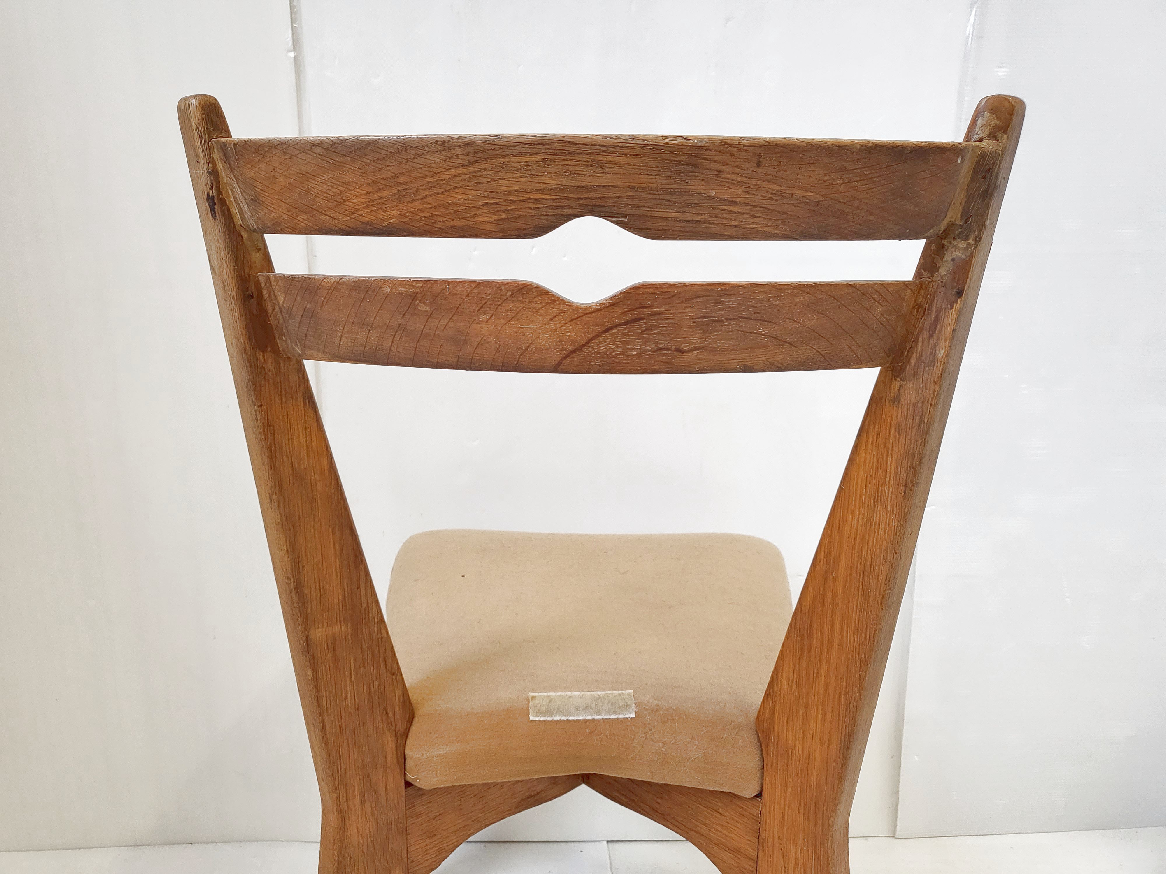 Vintage chair Guillerme & Chambron