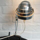 Adjustable metal clip lamp, fan, 1980s