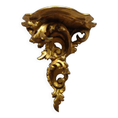 Etagère dorée style baroque.