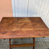 Table d'architecte  vintage en bois table de dessin 1930