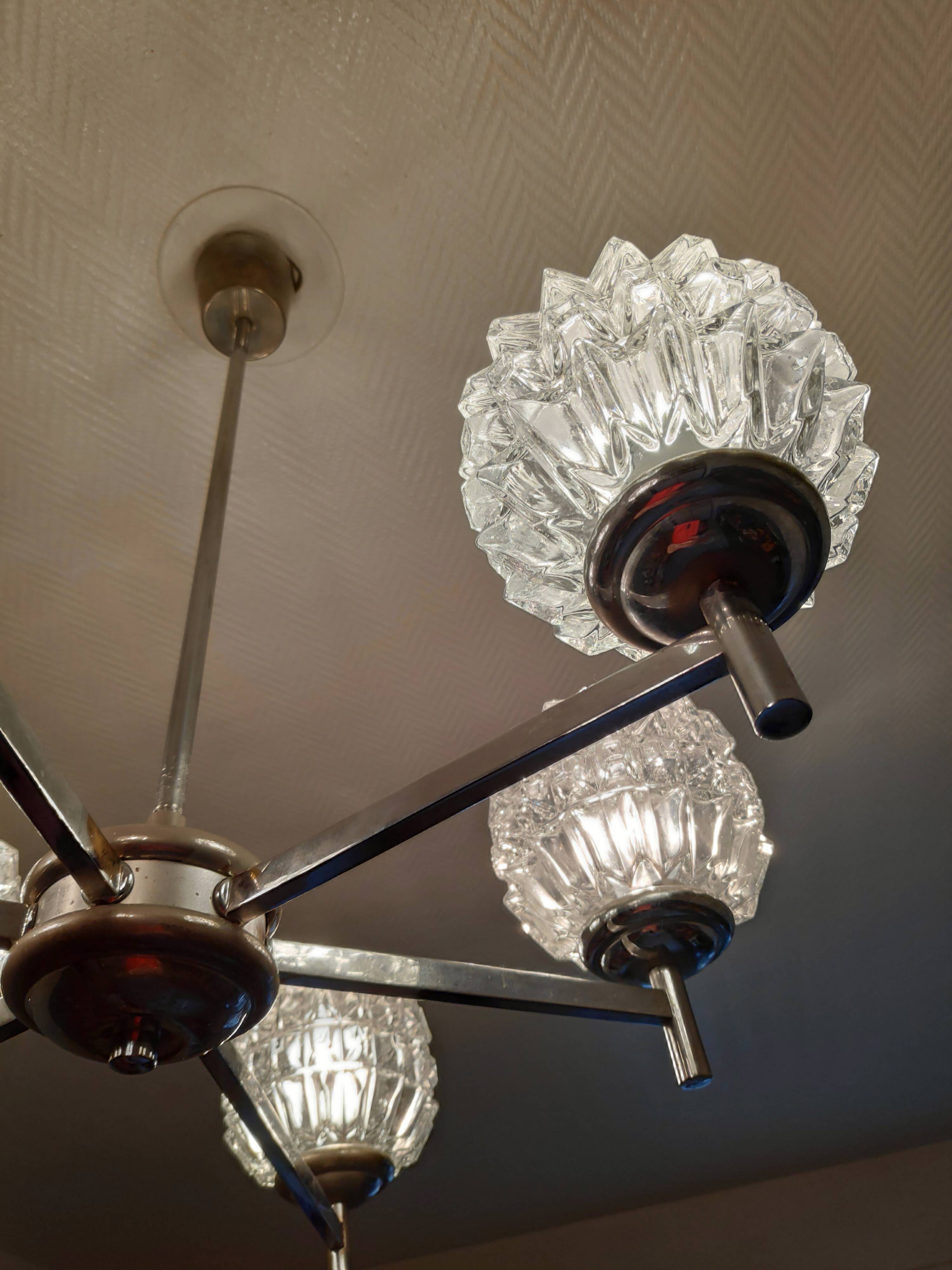 Lustre vintage années 70