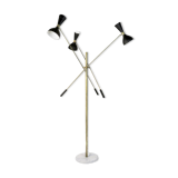 Moonlight floor lamp 3 black arms