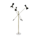 Lampadaire moonlight 3 bras noir