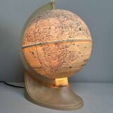 Luminous vintage globe